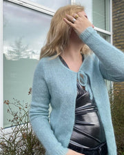 Babette cardigan fra Önling, Önling No 10 silk mohair strikkekit Strikkekit Önling - Katrine Hannibal