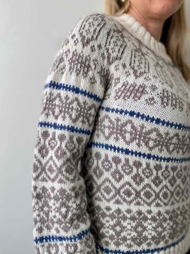 Belle sweater fra Önling, No 15 strikkekit Strikkekit Önling - Katrine Hannibal