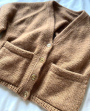 Capulus cardigan fra Refined Knitwear, strikkeopskrift Strikkeopskrift Refined Knitwear