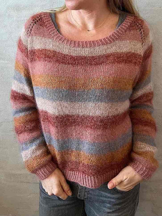 Chloé sweater fra Önling, No 4 + silk mohair strikkekit