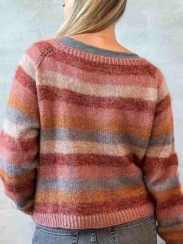 Chloé sweater fra Önling, No 4 + silk mohair strikkekit