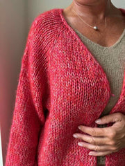 Easy Peasy Chunky cardigan fra Önling, No 12 + silk mohair strikkekit (4 farver)