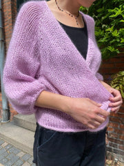 Easy Peasy Chunky cardigan fra Önling, No 12 + silk mohair strikkekit (2 farver) Strikkekit Önling - Katrine Hannibal