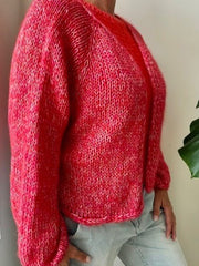 Easy Peasy Chunky cardigan fra Önling, No 4 + silk mohair strikkekit (4 farver)