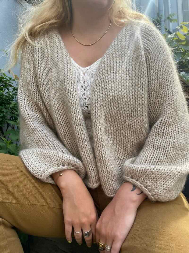 Easy Peasy chunky cardigan fra Önling, strikkeopskrift