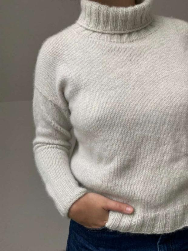 Easy Peasy Sweater med rullekrave fra Önling, strikkeopskrift