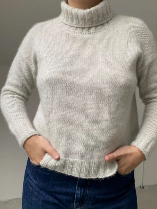 Easy Peasy Sweater med rullekrave fra Önling, strikkeopskrift