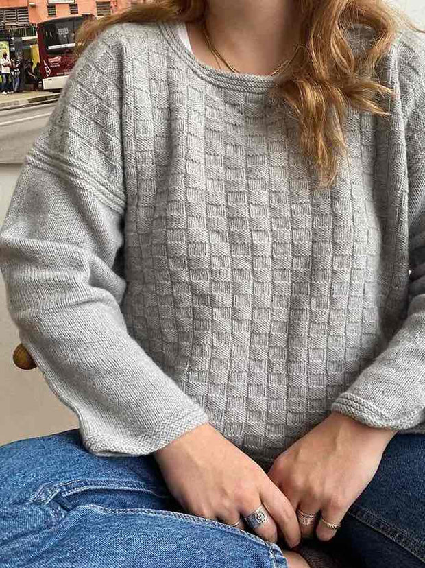 Exit sweater af Hanne Falkenberg, No 2 strikkekit