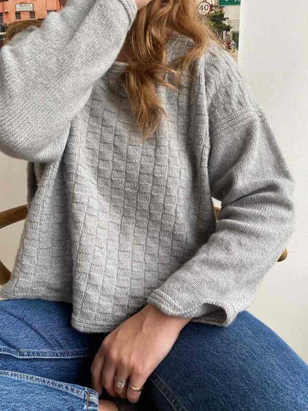 Exit sweater af Hanne Falkenberg, No 2 strikkekit