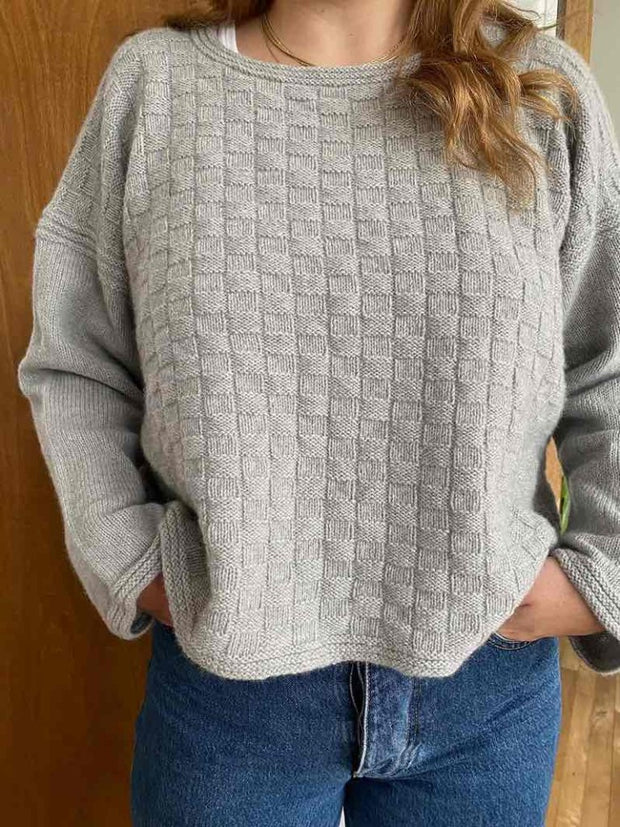 Exit sweater af Hanne Falkenberg, No 20 strikkekit