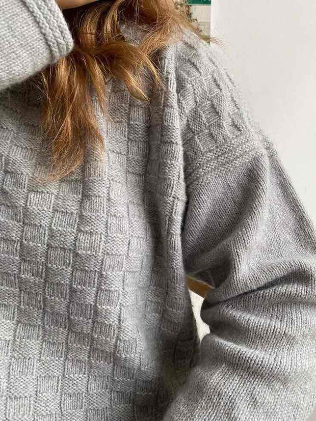 Exit sweater af Hanne Falkenberg, No 20 strikkekit