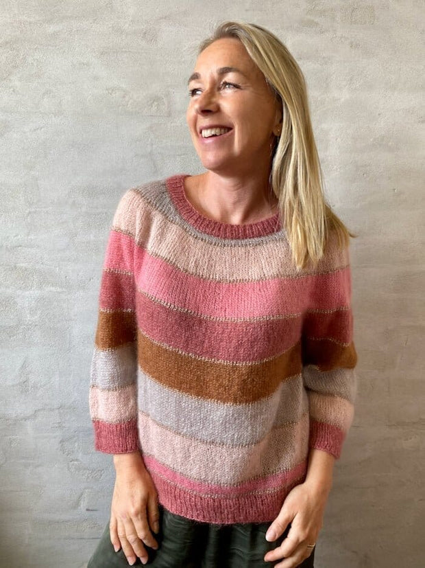 Fluffy Fluffy sweater, strikkeopskrift Strikkeopskrift Önling - Katrine Hannibal