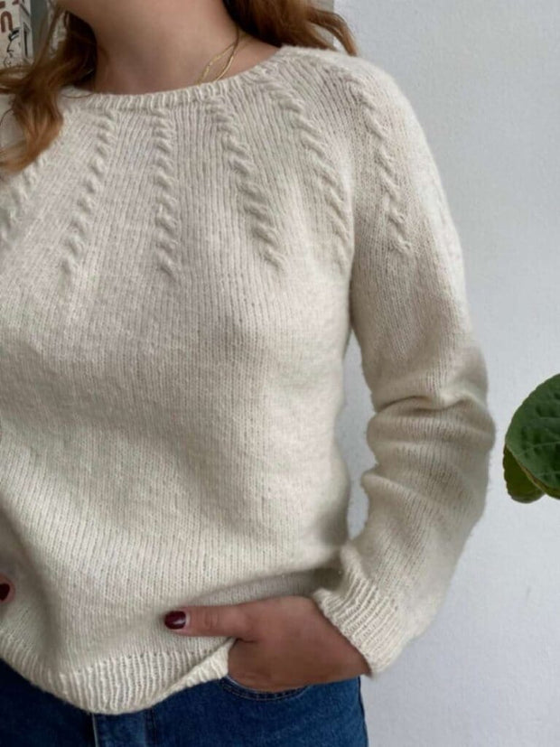 Frk. Vintertwist sweater fra Önling, No 2 strikkekit