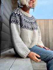 Gerdur Islandsk Sweater KAL fra Önling, No 4 + silk mohair strikkekit (INKL mønsterfarve)