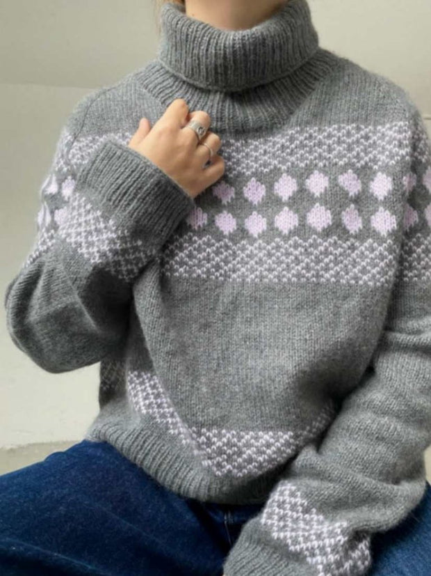 Gudrun Færøsk Sweater fra Önling, strikkeopskrift