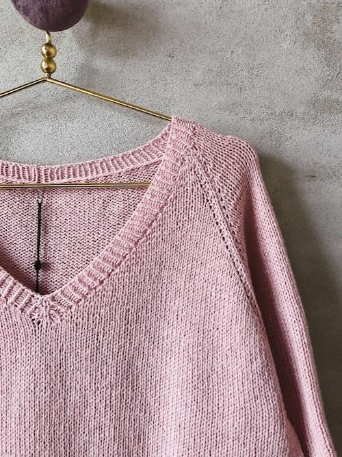 Strikkeopskrift til Helena Sweater, i Önling No 1, merino uld og angora