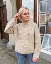 Ingrid sweater fra PetiteKnit, No 1 strikkekit Strikkekit Önling - Katrine Hannibal