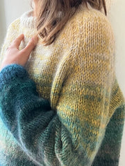 Iridia sweater af Önling, strikkekit (ex silk mohair) Strikkekit Önling - Katrine Hannibal