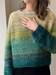 Iridia sweater af Önling, strikkekit (ex silk mohair) Strikkekit Önling - Katrine Hannibal