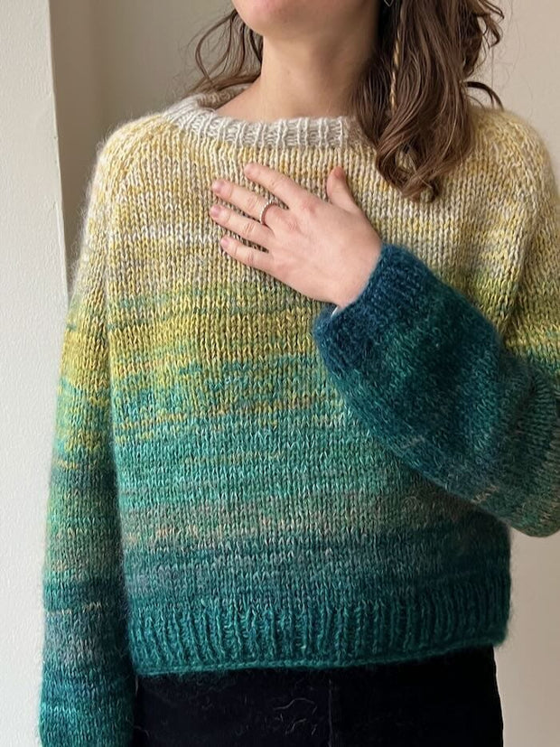 Iridia sweater fra Önling, strikkeopskrift Strikkeopskrift Önling - Katrine Hannibal