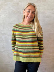 Katrines stribede sweater, strikkeopskrift Strikkeopskrift Önling - Katrine Hannibal