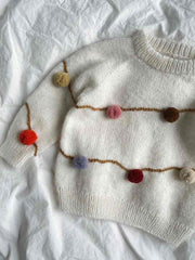 Let's Christmas Sweater fra PetiteKnit, No 4 + Silk Mohair garnpakke (uden opskrift)