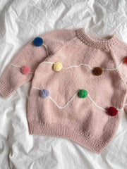 Let's Christmas Sweater fra PetiteKnit, No 4 + Silk Mohair garnpakke (uden opskrift)