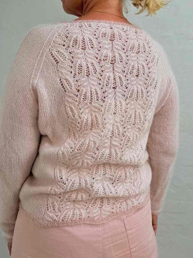 Limoncello sweater fra Önling, No 4 + silk mohair strikkekit