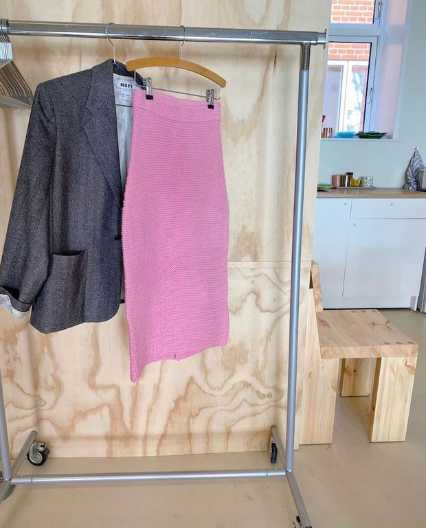 Nellie skirt af Spektakelstrik, strikkeopskrift Strikkeopskrift Spektakelstrik