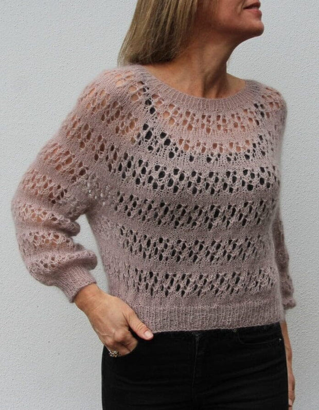 No 09 sweater fra VesterbyCrea, No 10 strikkekit Strikkekit VesterbyCrea