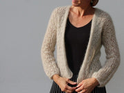 No 20 cardigan fra VesterbyCrea, strikkeopskrift Strikkeopskrift VesterbyCrea