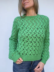 No 40 sweater fra VesterbyCrea, strikkeopskrift Strikkeopskrift VesterbyCrea