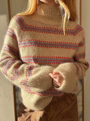 Norma sweater fra My Favourite Things Knitwear, No 16 + silk mohair garnpakke (uden opskrift) Strikkekit My Favourite Things Knitwear