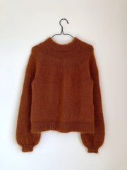 Novice sweater fra PetiteKnit, No 1 + Silk Mohair strikkekit