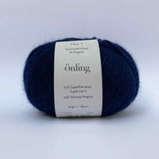 Önling No 1 - merino og angora garn Garn Lanecardate Navy (252, Navy)