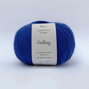 Önling No 1 - merino og angora garn Garn Lanecardate Ocean blue (2748, oltremare)