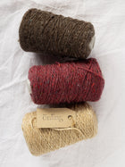 November Jakke af PetiteKnit, No 16 + Silk mohair kit Strikkekit PetiteKnit 