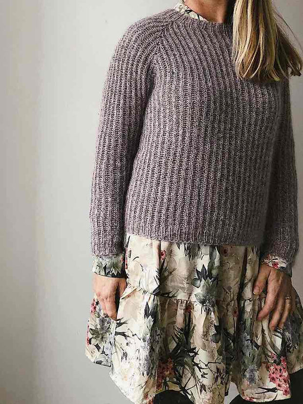 Petra Patentsweater fra Önling, No 4 + silk mohair strikkekit