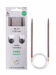 Pony Perfect rundpinde Strikketilbehør Pony Perfect 5.5 mm 80 cm