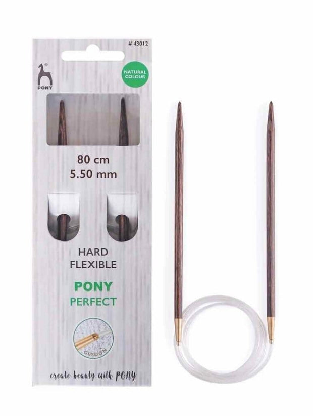 Pony Perfect rundpinde Strikketilbehør Pony Perfect 5.5 mm 80 cm