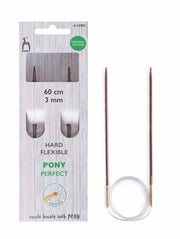 Pony Perfect rundpinde Strikketilbehør Pony Perfect 3 mm 60 cm