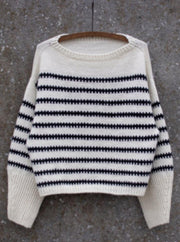 Sailor Sweater af Anne Ventzel, No 1 strikkekit Strikkekit Anne Ventzel