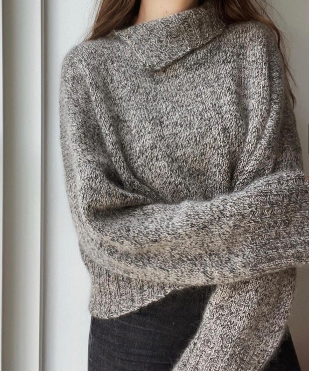 Sanne sweater af Smayling, strikkeopskrift Strikkeopskrift Smayling