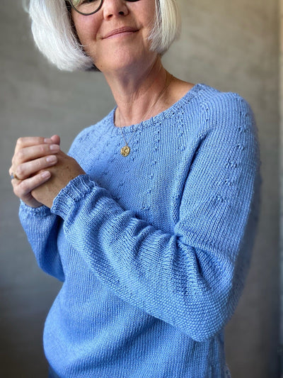Silke sweater fra Önling, strikkeopskrift Strikkeopskrift Önling - Katrine Hannibal 