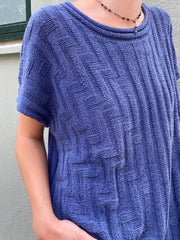 Stil bluse af Hanne Falkenberg, No 21 strikkekit Strikkekit Hanne Falkenberg 