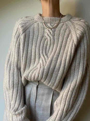 Twist Loop sweater af Other Loops, No 3 + silk mohair garnpakke (uden opskrift)