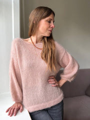 Vinum sweater fra Refined Knitwear, strikkeopskrift Strikkeopskrift Refined Knitwear