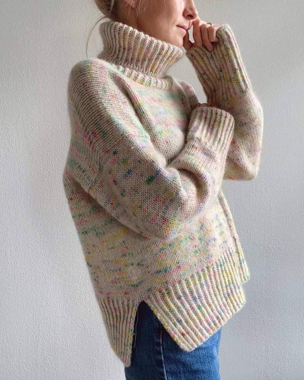 Wednesday Sweater af PetiteKnit, No 1 + Silk mohair kit Strikkekit PetiteKnit