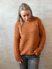 Dora sweater fra Önling, No 2 og No 10 strikkekit Strikkekit Önling - Katrine Hannibal 