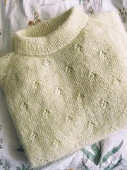 Fortune sweater fra Petiteknit, silk mohair strikkekit Strikkekit PetiteKnit 